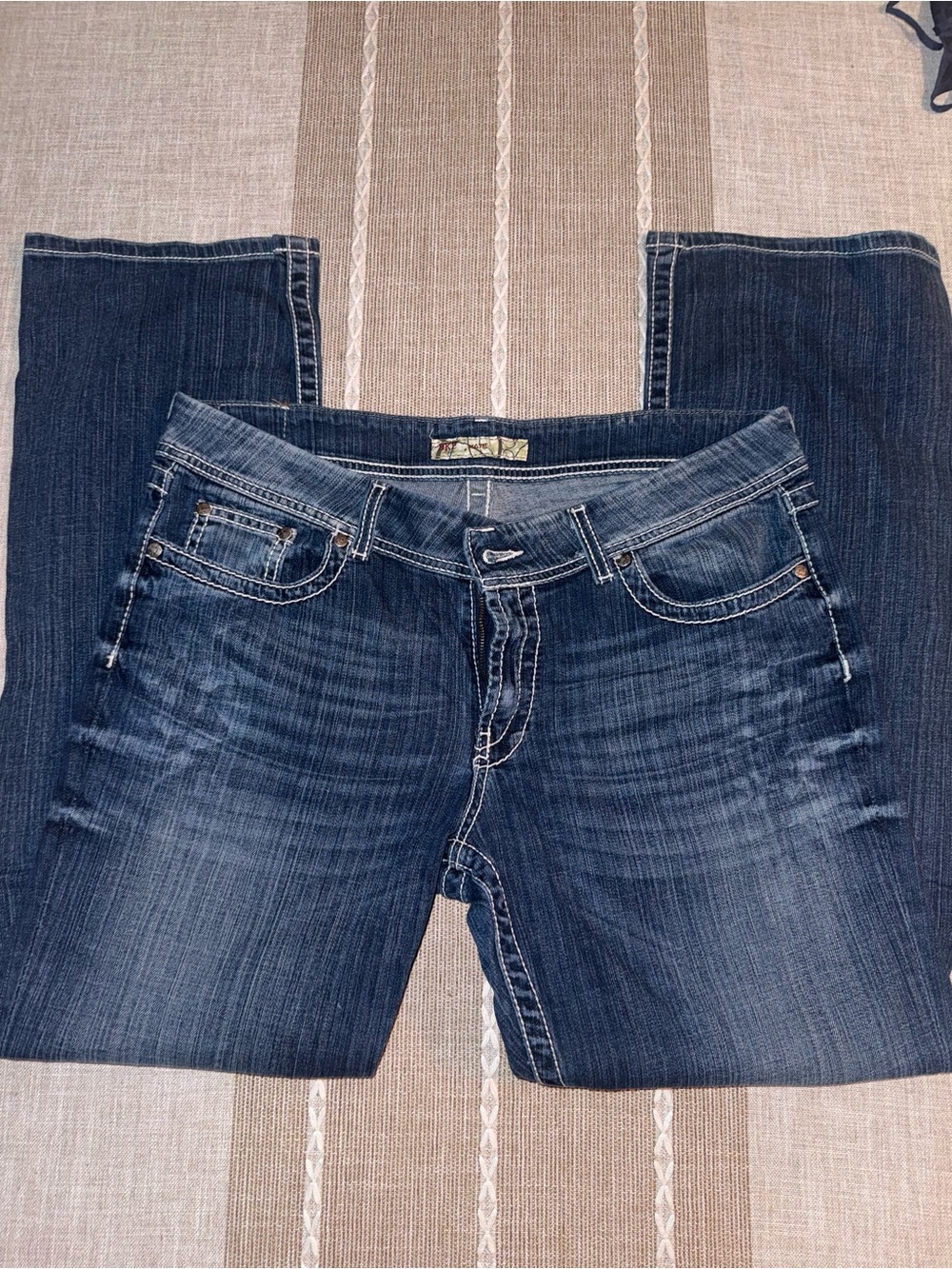 BKE Women’s Dark Blue Boot Cut Jeans Kate
